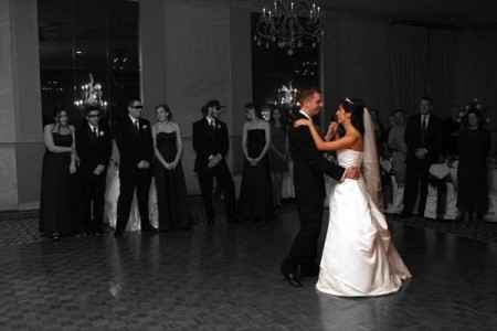 Fotografías de la Boda, la Técnica del color selectivo