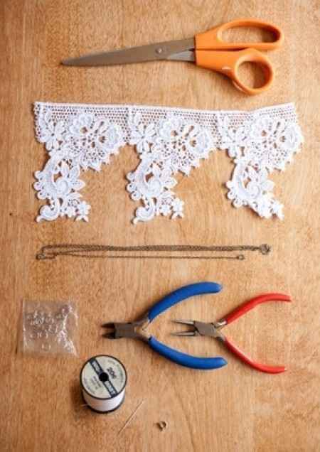 DIY: Collar para novia