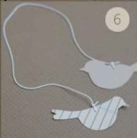 DIY: Guirnalda de palomas para boda