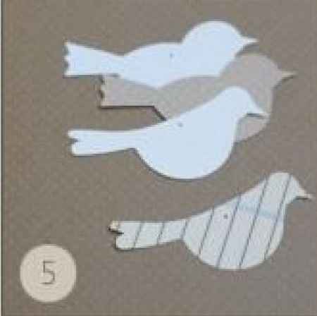 DIY: Guirnalda de palomas para boda
