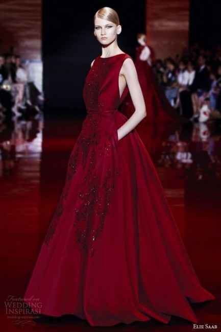 Vestido de Novia Rojo