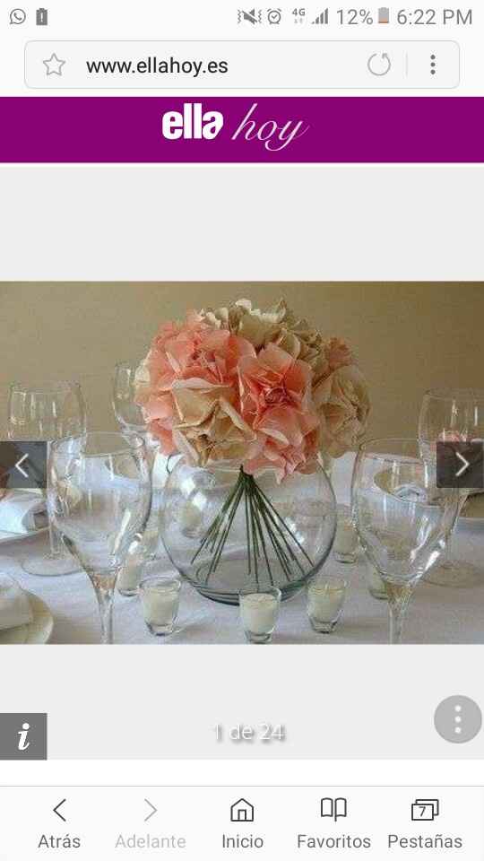 Centros de mesa para salón - 2