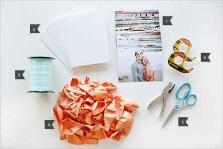 DIY: Decoración con Globos y fotos