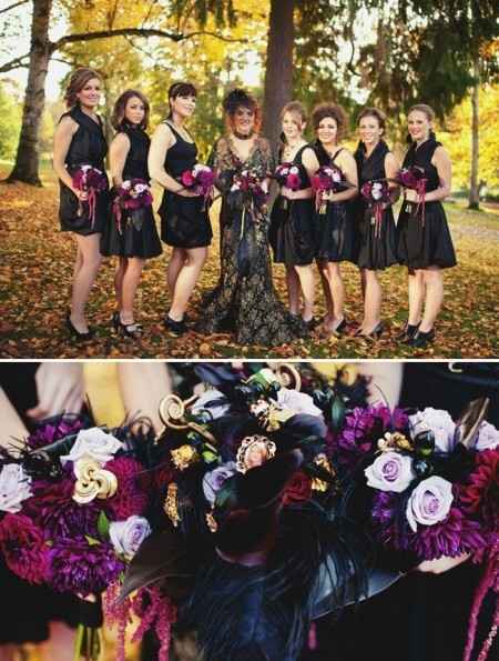 Boda con tema Halloween
