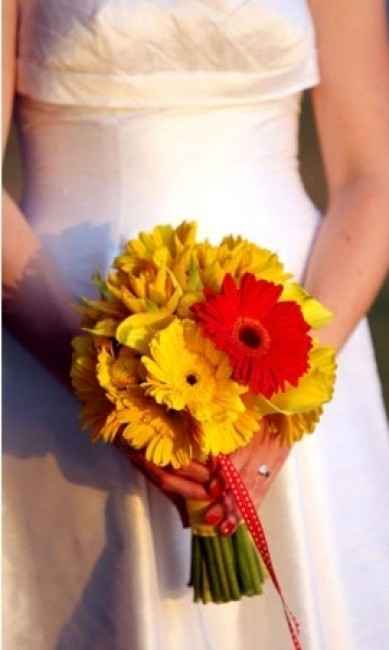 Combinación de colores para una boda color amarillo