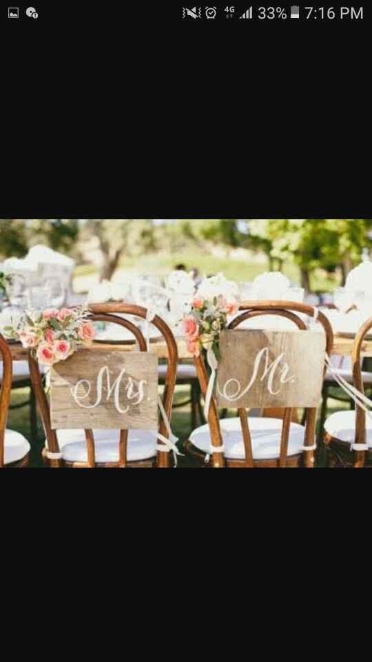 ¿Quieren decoración para las sillas? ¡Miren! - 1