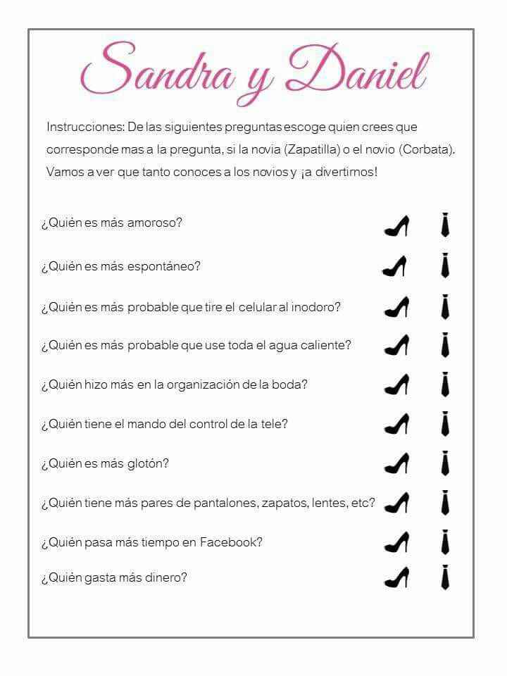 Juegos en la Boda - 1