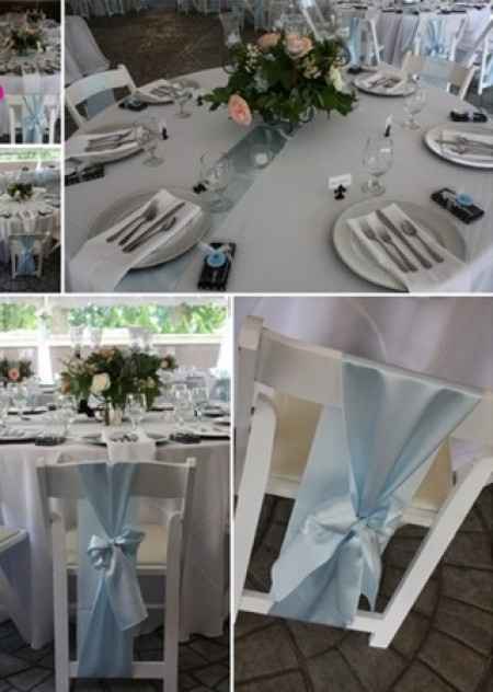 Combinación de colores para una boda color gris