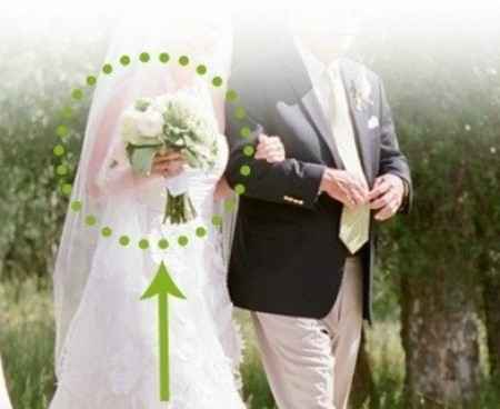 ¿Cuál es la forma correcta de llevar el ramo de novia?