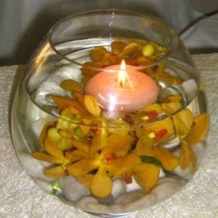 Centros de Mesa de Flores bajo el agua