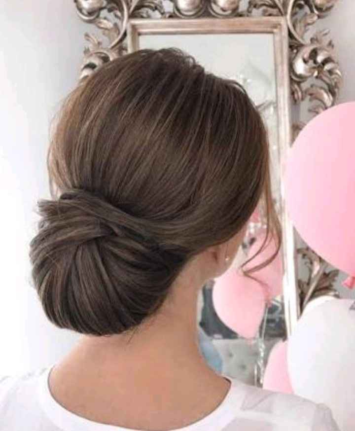 Velo, peinado, vestido - 1