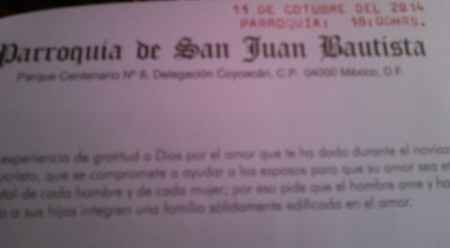 Fecha confirmada y apartada para la ceremonia de mi boda