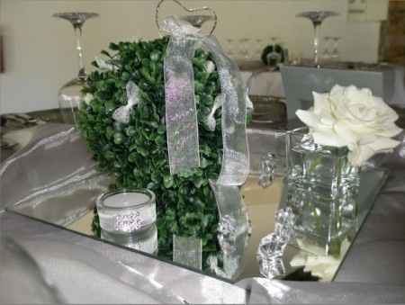 Combinación de colores para una boda color Plateado