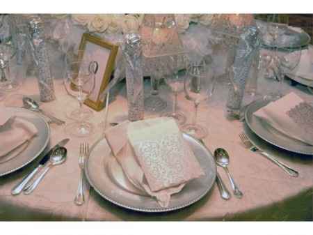 Combinación de colores para una boda color Plateado