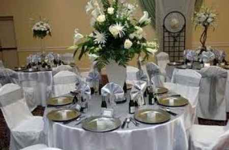 Combinación de colores para una boda color Plateado