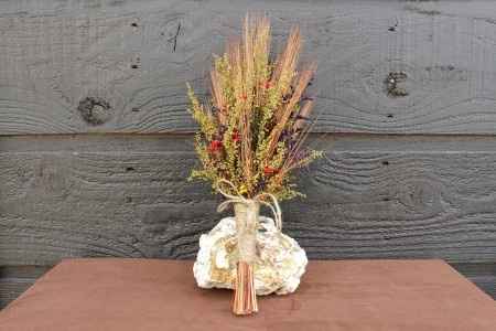 Boda Decoración con Trigo