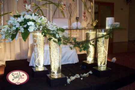 Decoración Mesa de Novios