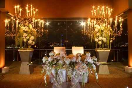 Decoración Mesa de Novios