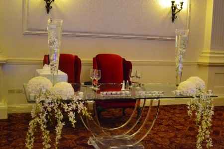 Decoración Mesa de Novios