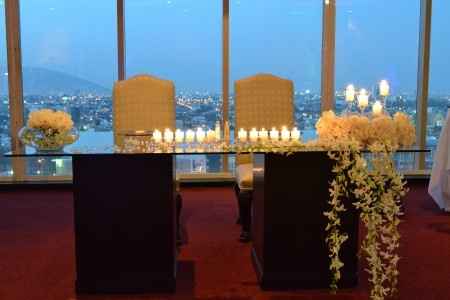 Decoración Mesa de Novios
