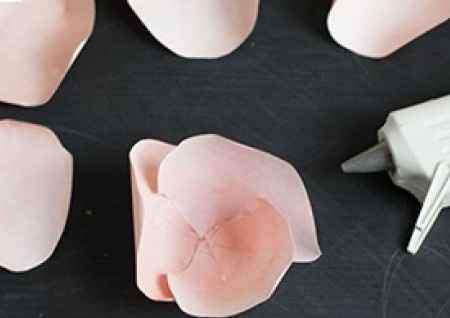 DIY: Ramo de Novia de Anemonas de Papel