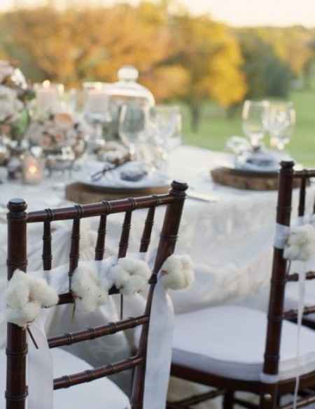 Boda con temática de Algodón