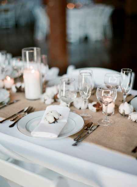 Boda con temática de Algodón