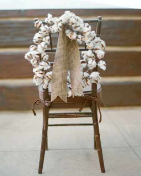 Boda con temática de Algodón