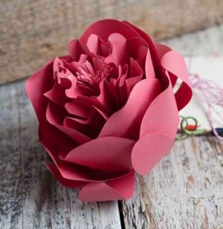 DIY: Flores Peonias