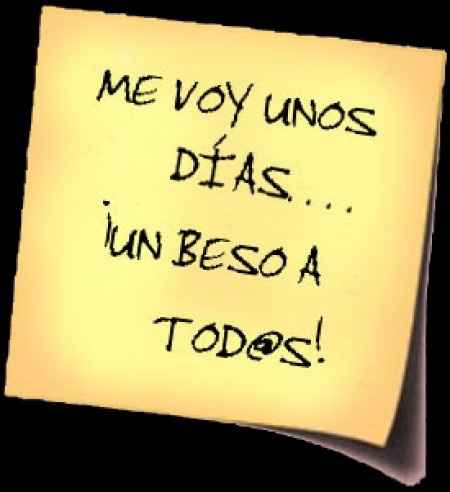 Hasta el Lunes amigas