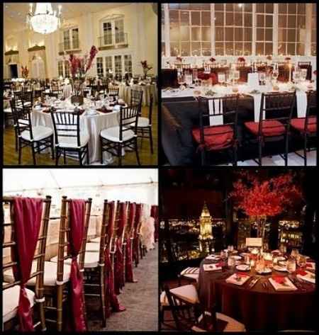Inspiración para una Boda de color Chocolate con rojo