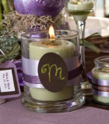 Inspiración para una Boda color Chocolate y Morado o Lavanda