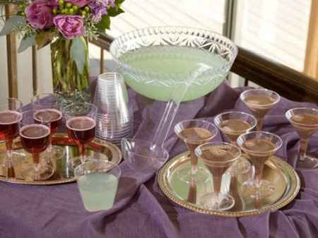 Inspiración para una Boda color Chocolate y Morado o Lavanda