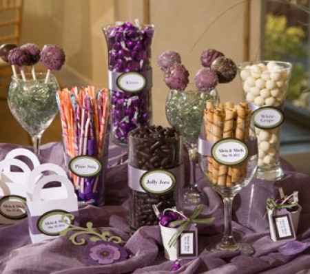 Inspiración para una Boda color Chocolate y Morado o Lavanda