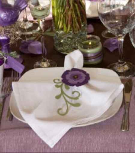 Inspiración para una Boda color Chocolate y Morado o Lavanda