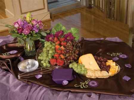 Inspiración para una Boda color Chocolate y Morado o Lavanda