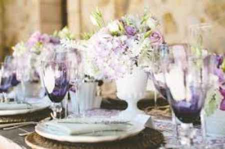 Inspiración para una Boda color Chocolate y Morado o Lavanda