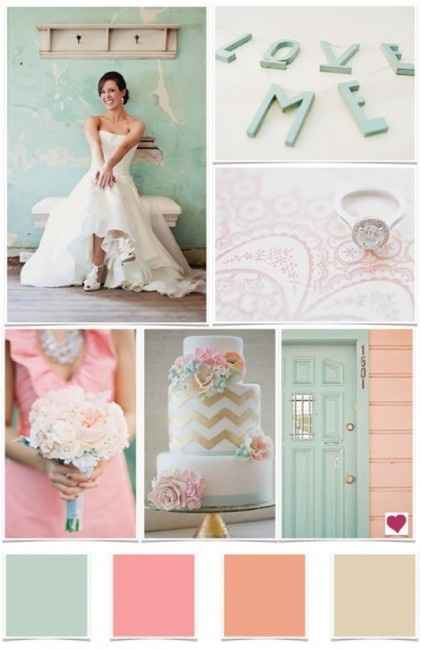Boda en color Menta