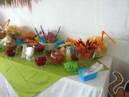 Mesa dulces y salados