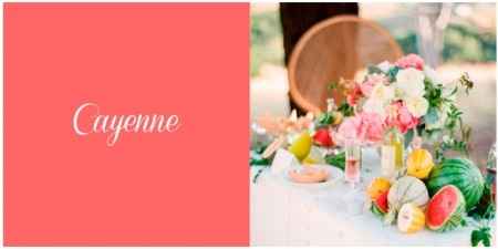 Colores para Bodas en la Primavera 2014