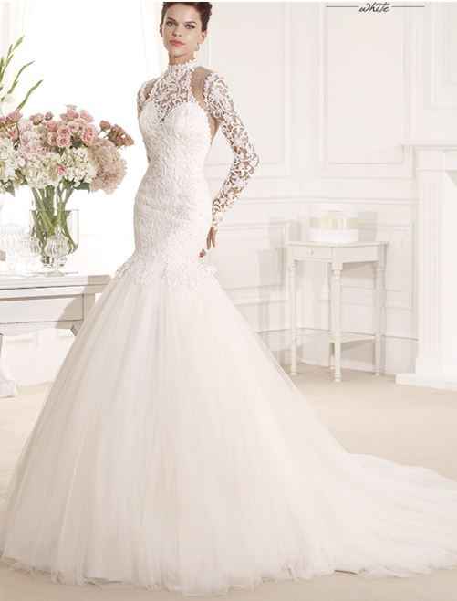 Vestidos de Novia - Encajes y Transparencias 2014