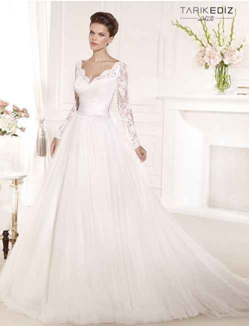 Vestidos de Novia - Encajes y Transparencias 2014