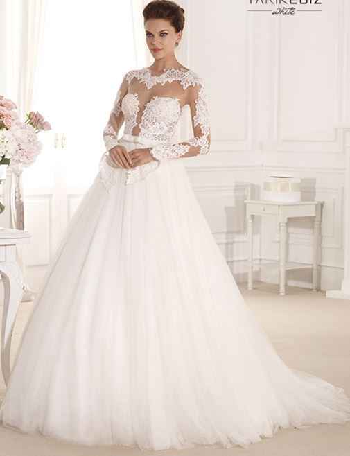 Vestidos de Novia - Encajes y Transparencias 2014