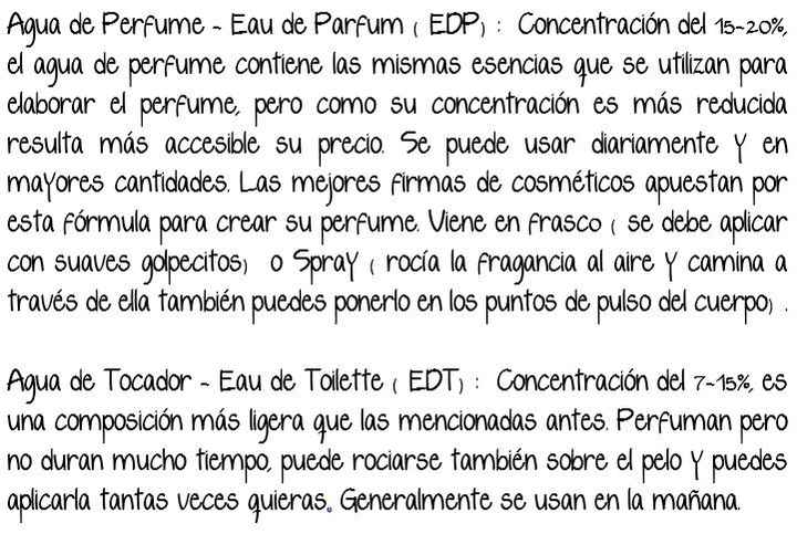 Tips para aplicarte el perfume