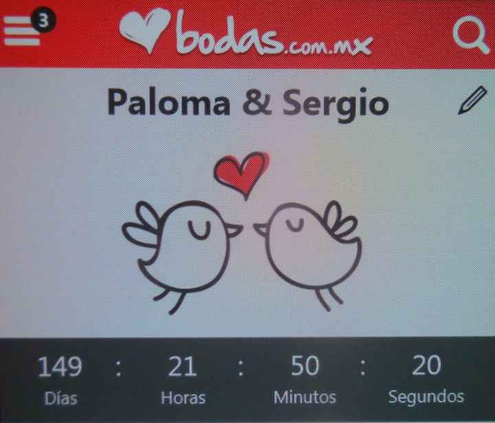 A 150 días del gran día!!!