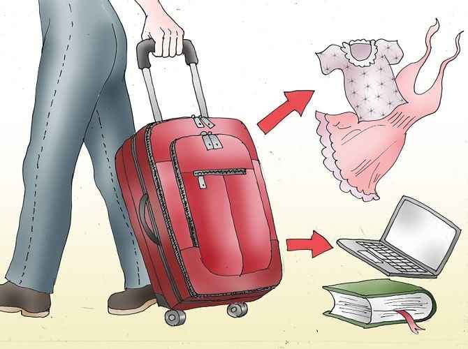 Como empacar una maleta