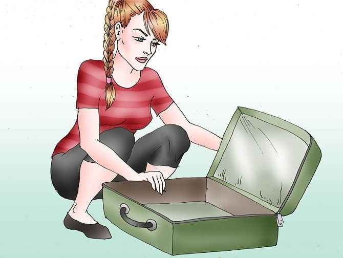 Como empacar una maleta