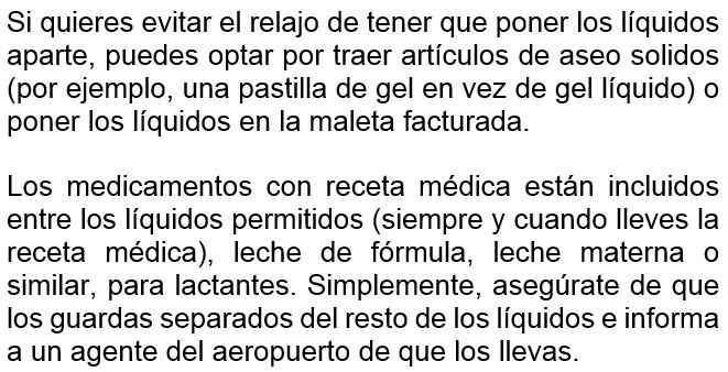 Como empacar para un viaje en avión