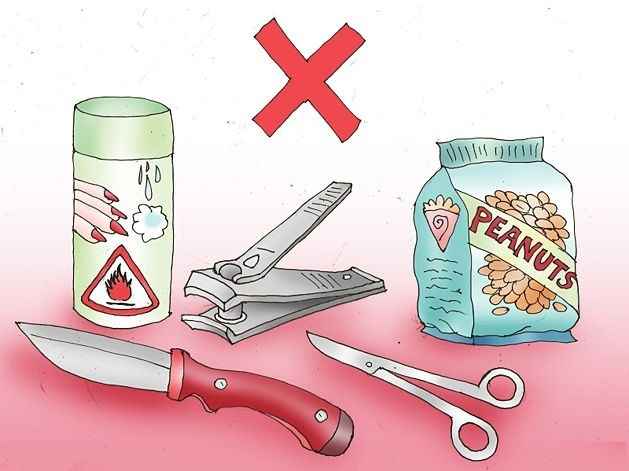 Como empacar para un viaje en avión