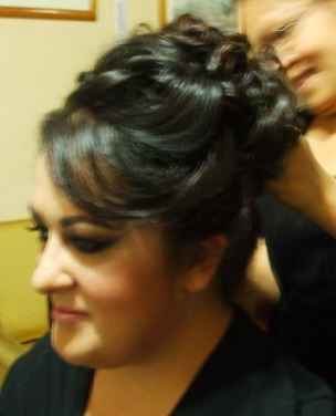 Mi Prueba de Maquillaje y Peinado